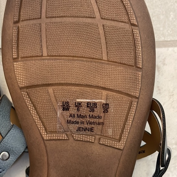 Natural Soul Blue Jennie Sandals - Picture 5 of 7